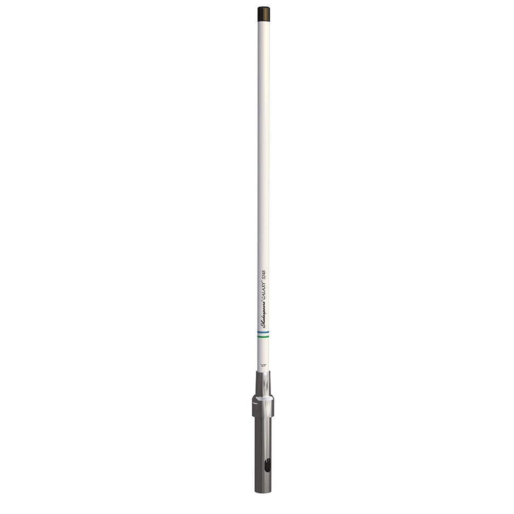 Shakespeare Wi-Fi Antenna - Fibreglass, Stainless Steel Ferrule - White / Stainlesss Steel, 0.61 M