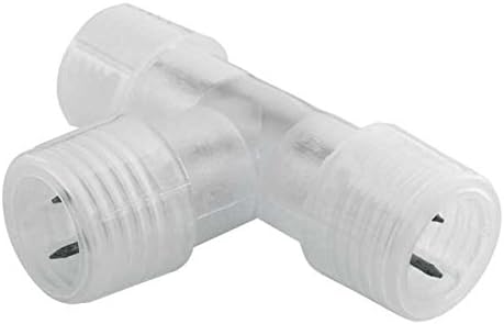givro conector en t para tubo de luz led