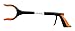 BirdRock Home Short Grabber Pick Up Tool | 19 Inch | Light Weight Aluminum Design | Reaching Aid | Articulating Rubber Head | Rubber Grip