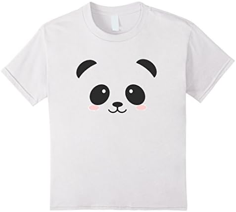 Kids Cute panda baby face tshirt 8 White
