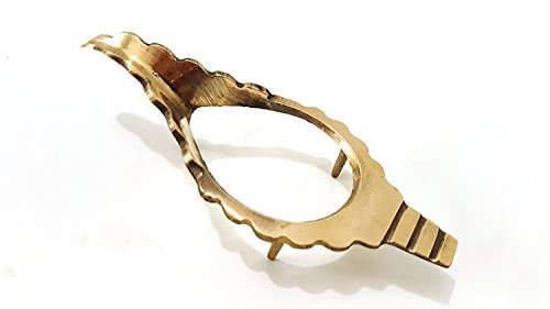 IndianStore4All Conch Shell Stand Temple Devotion Hindu Religious For Good Luck & Prosperity