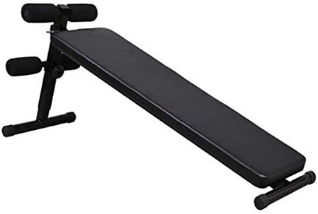 Tenive Adjustable Decline Sit Up AB Bench Board- Black