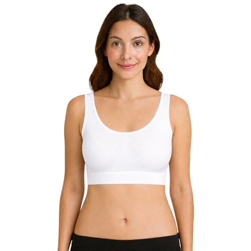 UnsichtBra Bustier, Women's Bra without Underwire, Feel-Good Bustier Top, Non-Wired Soft Bra, Sleep, Nursing, Sports Bralette in Many Colours