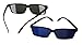 Smart Novelty Spy Glasses with Rearview Mirror Vision to See Behind You - 2 Pack