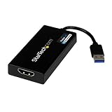 StarTech.com USB 3.0 to HDMI Display Adapter 4K Ultra HD, DisplayLink Certified, Video Converter w/ External Graphics Card - Mac & Windows (USB32HD4K)