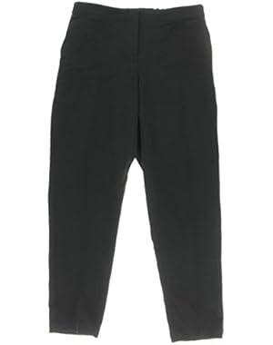 Theory Womens Padra Crepe Pleated Pants
