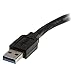 StarTech.com 16.4ft Active USB 3.0 (5Gbps) Extension Cable with AC Power Adapter - Shielded - Male to Female USB USB 3.2 Gen1 Type A Extender, TAA (USB3AAEXT5M)