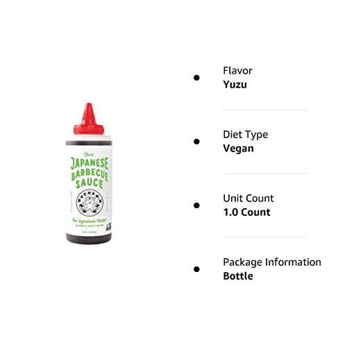 Bachan's The Original Japanese Barbecue Sauce Yuzu, 17 Ounces