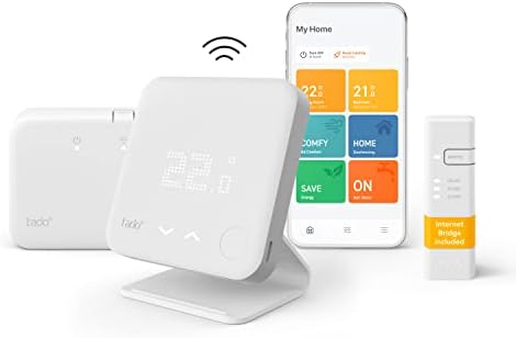 tado Wireless Smart Thermostat Starter Kit V3+ with Stand