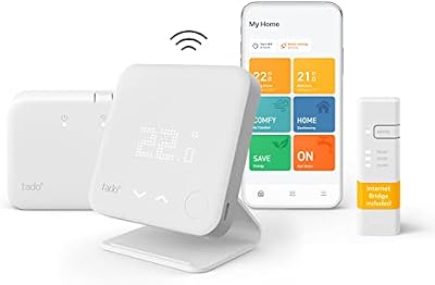 tado Wireless Smart Thermostat Starter Kit V3+ with Stand