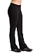 Fishers Finery Women's Ecofabric Classic Bootcut Yoga Athletic Pant - New Fabric (Black, M Petite)