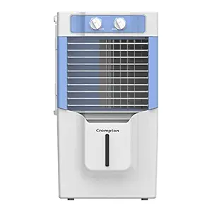 Crompton Genine Neo 10 Liter - Air Cooler, ice Chamber, ISI Certified, 3 way speed and cool control, Honeycomb pads, Inverter Compatible, Latest Technology, Small Size, Indian, 1m20