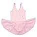BAOHULU Girls One-Piece Classic Basic Tutu Sleeveless Ballet Dancing Leotard 3-14 Years