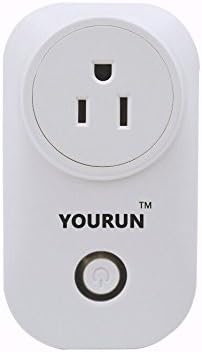 YOURUN Smart Socket/Plug Apply To WiFi Version,Switch Control/Timing Control/VoiceControl/Auto Control/Rotate Control For American Version