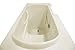 28 x 53 Right Drain SOAKING Walk-In Bathtub - 2853 Biscuit Bath Tub
