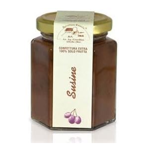 Apicoltura Cazzola – 100% EXTRA pruimenjam (pectinevrij) – pot van 200 g (verpakking van 2 x 200 g)
