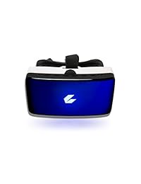 ceek Realidad Virtual auricular cómodo, divertido, auricular bluetooth para Smartphones Universal   brillante, Azul, Color blanco