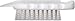 SPARTA 4041202 Plastic Potato Brush, Medium Stiffness With Polyester Bristles, 5.75 Inches, White