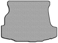SUBARU Impreza Floor Mat set Carpet Custom Fit Replacement 1 pc trunk – without water tank With Serged Edging &amp; Driver Side Heel Pad Gray Fits 2002-2007 Avery's Floor Mat 2413-D
