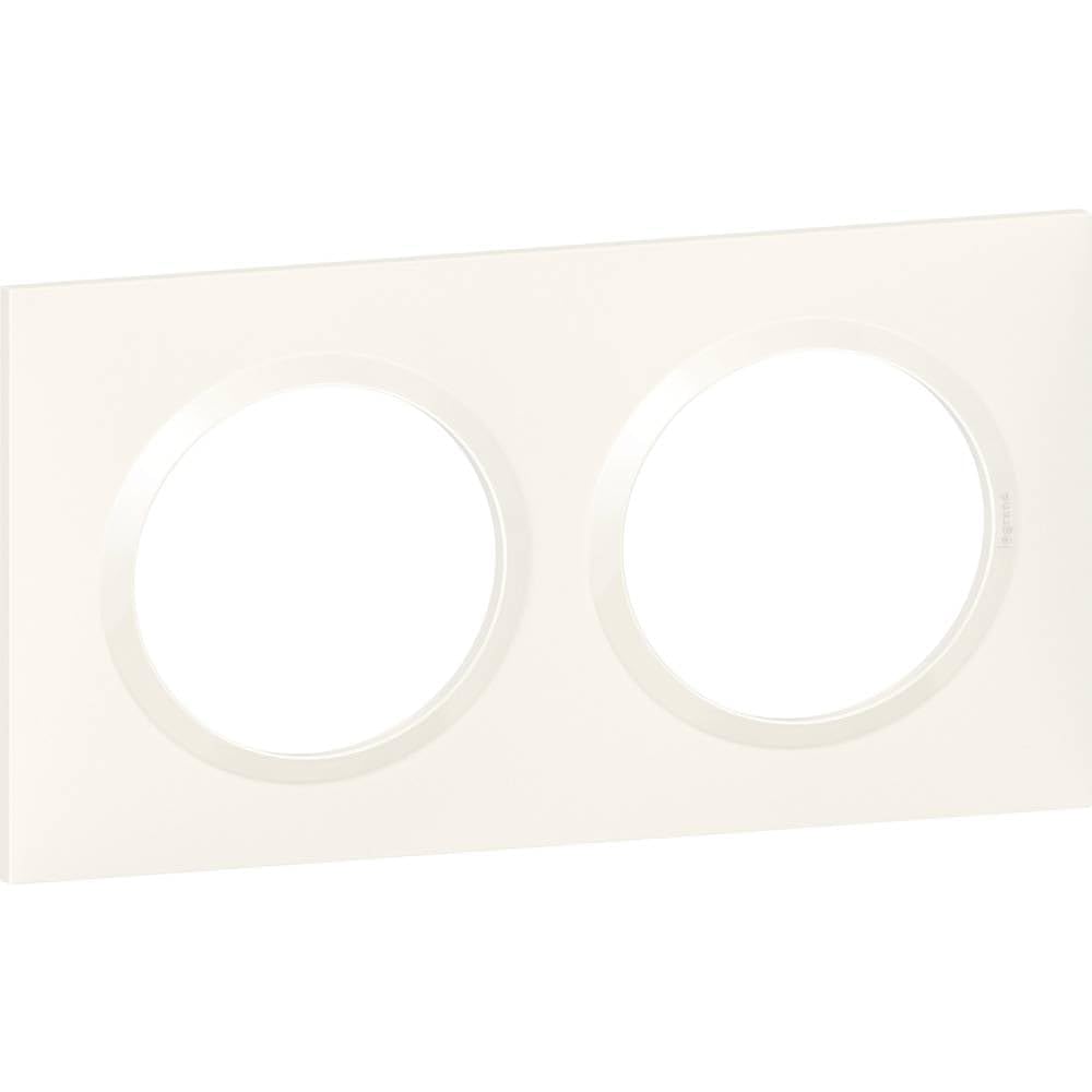 DOOXIE 2-Hole Square Plate - White