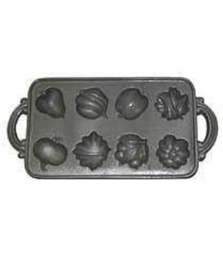 Amazon.com: JOHN WRIGHT HARVEST MUFFIN BAKING PAN VINTAGE CAST