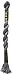 DMC Pearl Cotton Skeins Size 5-27.3 Yds: Dark Steel Grey
