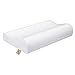 HUIERLAI Cervical Pillow for Neck Pain Orthopedic Pillow Contour Pillows for Sleeping Side Sleeper Firm Memory Foam Pillow Back Sleeper Neck Shoulder Support Bamboo Chiropractic Pillows (White)