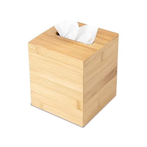 JUSK Design Tissue Box Holder Modern, Minimalist, and Durable Wooden