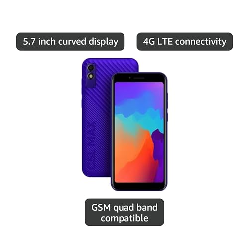 BLU C5L MAX | 2024 | All-Day Battery | GSM Unlocked | 5.7” Display | (Blue, 32GB)