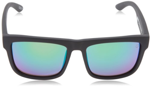 Spy Optic Discord Polarized Flat Sunglasses, Matte Black, 57 mm