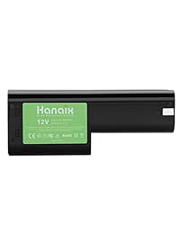 Hanaix - Batería de repuesto para Makita 1210 632277-5 5092D 5092DW 6011D 6011DW 809432 (12 V, 3,0 Ah)