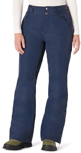 Amazon.com: Roxy Nadia Printed Snow Pants True Black Pansy Pansy