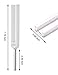 Youjoy 432 Tuning Fork 432hz Tuning Forks Healing Tuned Tuning Fork with Mallet & Cleaning Cloth Bag Magnetic Aluminum Alloy