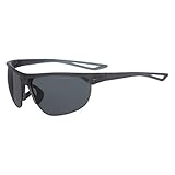 Nike Golf Cross Trainer Sunglasses, Matte Crystal Anthracite/Black Frame, Dark Grey Lens