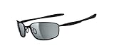 Oakley Men's Blender Polarized Square Sunglasses,Polished Black Frame/Grey Lens,One Size