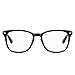 Cyxus Black Blue Light Filter Glasses for Men Women Computer Gaming Glasses UV Blocking Fake Eyeglasses Retro Clear Lens Lightweight Square Eyewear Frame,Spring Hinge,Anti Eye Strain,Relieve Headaches