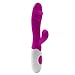 NewMagic® Double Vibrating Female Vibrator - Double Stimulation of G-Spot and Clitoris - 30-Frequency Vibration - Silent yet Power Massager for Female, Male, Lover Couples Masturbator - Discreet Package (Purple)