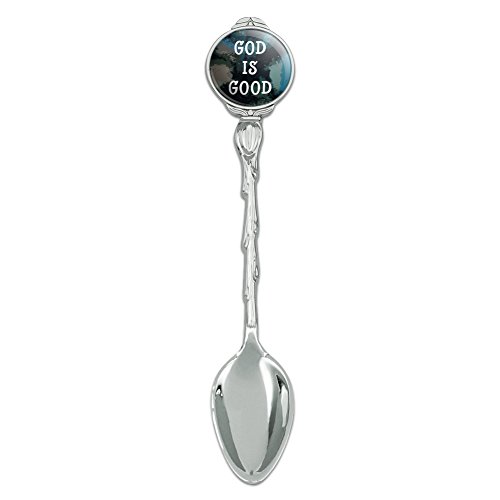 God is Good Christian Inspirational Religious Novelty Collectible Demitasse Tea Coffee Spoon