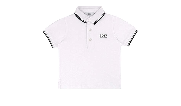 Amazon.com: Hugo Boss - Polo para bebé (logo blanco), diseño de logotipo :  Ropa, Zapatos y Joyería