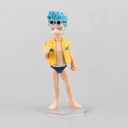 XXSDDM-WJ-Regalo-One-Piece-Portrait-of-Pirates-Franky-Childhood-Edition-PVC-Figure-High-12CM-47Inches-ERJ339