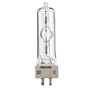 Roccer Metaalhalide lamp MSD 250 / 2 Spot 250 DJ Verlichting 250 Watt Lamp 250/2 RSD 250 W GY9.5