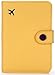 Zoppen Passport Holder Cover Wallet for Women Rfid Blocking Travel Wallet Id Card Case (#4 Mustard Yellow)