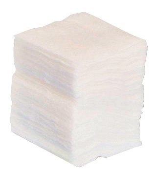 Premier Absorbent Cotton Gauze Swabs, Non-Sterile,White, 12 Ply, 7.5 x 7.5 cm, Pack of 100