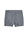 Boody Body EcoWear Men’s Boxer Brief Seamless Underwear Made From Natural Organic Bamboo Viscose – Soft Breathable Eco Fashion For Sensitive Skin - Grey, Small