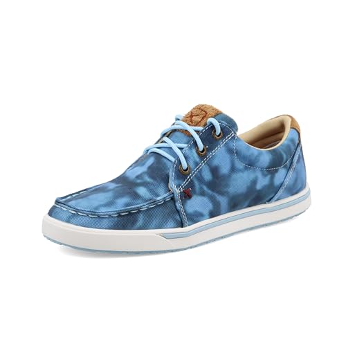 Twisted X Women's Kicks, Moc Toe, Blue Tie-Dye, 11 M at Amazon
