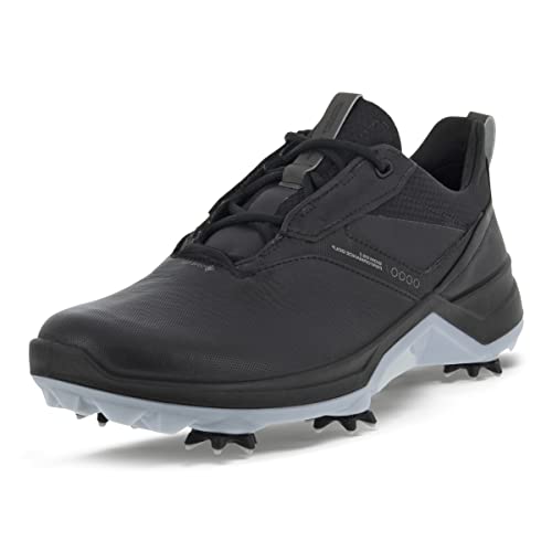ECCO Women's Biom G5 Gore-TEX Waterproof Golf Shoe, Black,