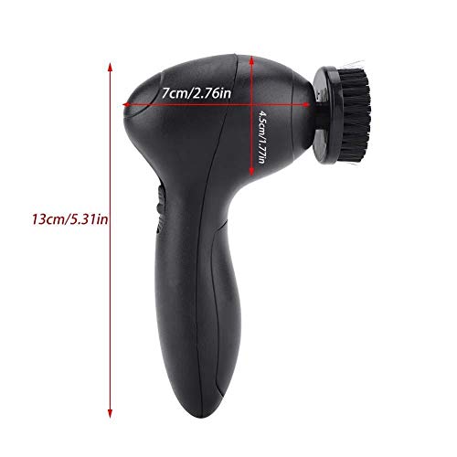 Wolfgo Shoes Cleaning Brushes-Portable Electric Shoe Polisher Machine Cleaning Brushes for Leather Bags Car Seat Maintenance