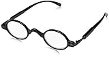 Hot Optix Unisex Retro Oval Plastic/ Metal Reading Glasses