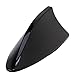 TraderPlus Universal Car Antenna Aerial Shark Fin AM/FM Radio Signal for Auto SUV Truck Van (Black)