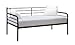 DHP Metal Daybed Frame, Twin Size Furniture, Black